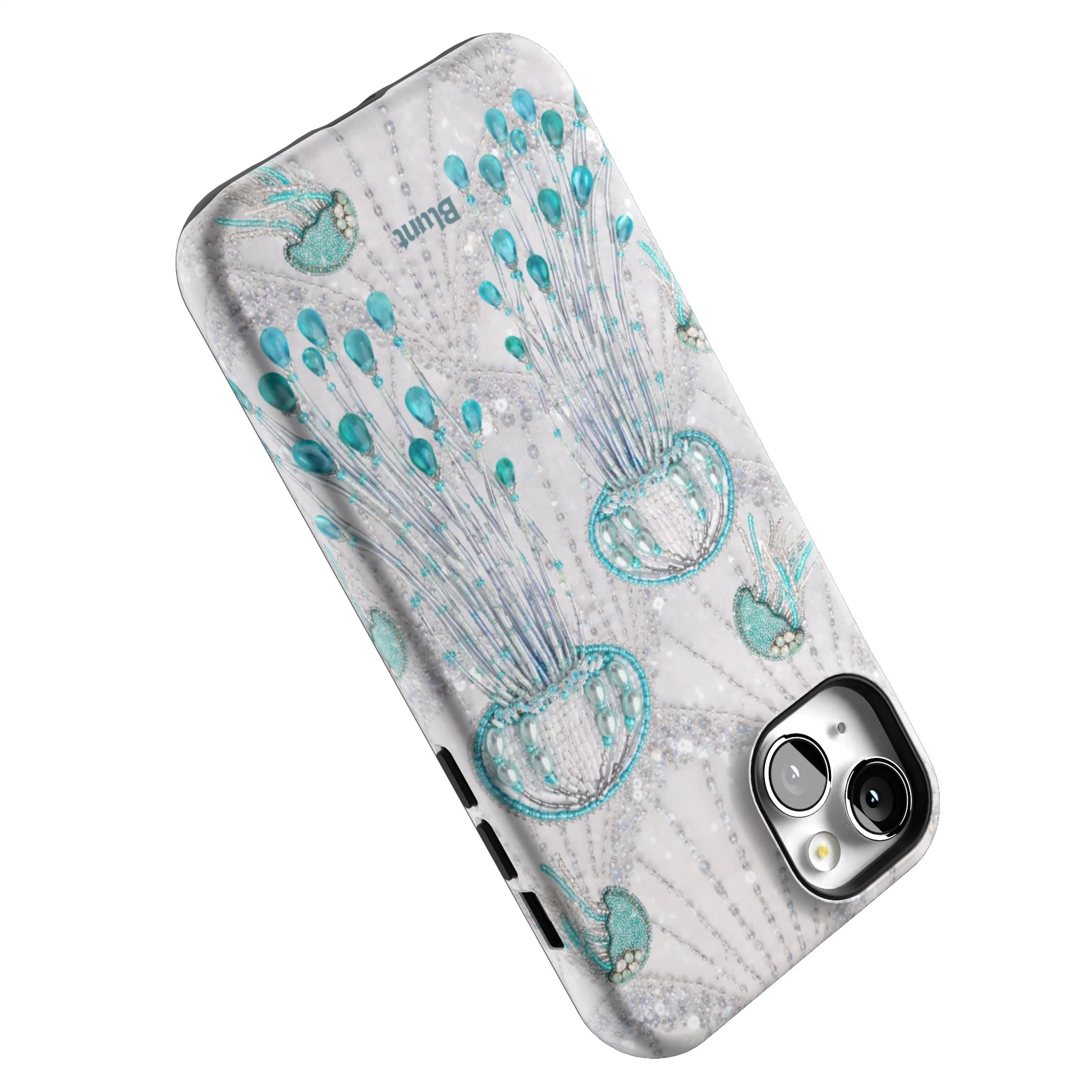 Silver-Jelly-iphone-case-iPhone 14 Plus-4