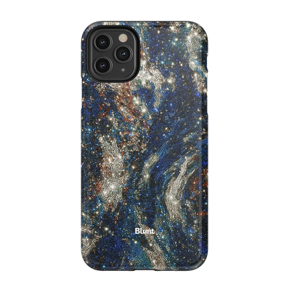 Midnight Marble iPhone Case