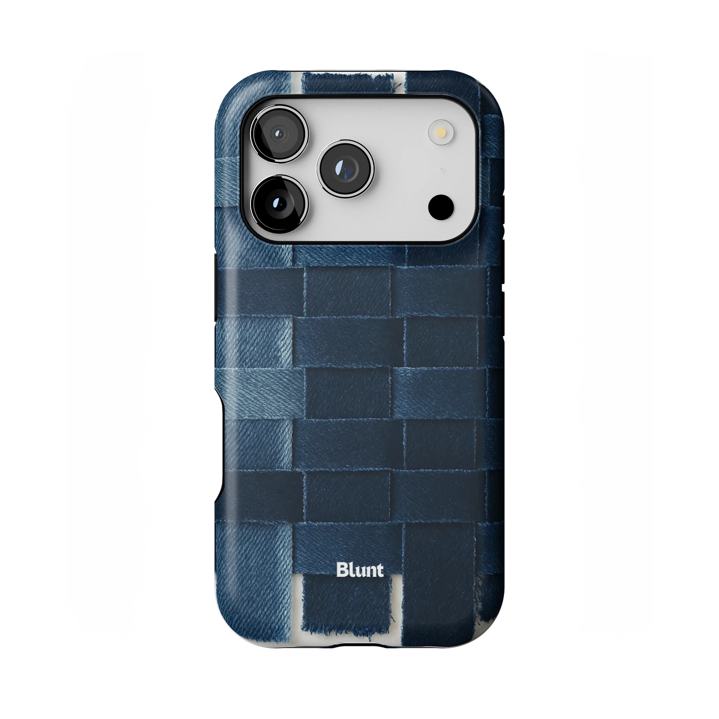 Indigo Weave iPhone Case