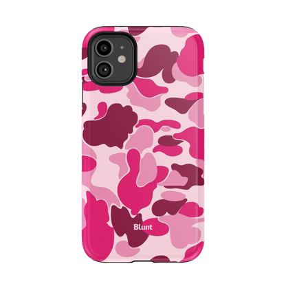 Pink Camo iPhone Case