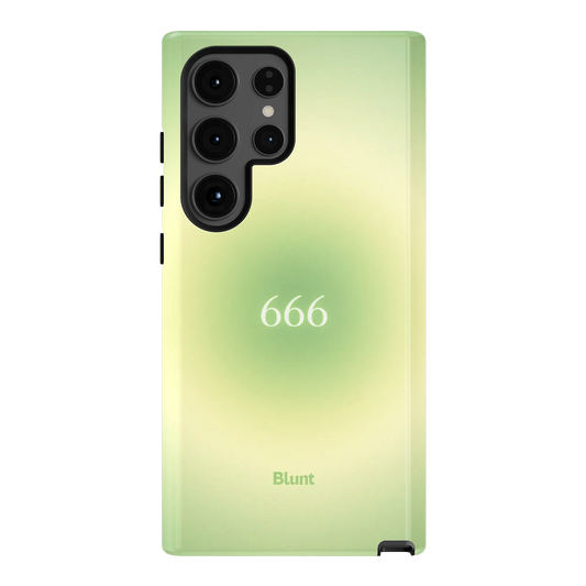 Orbit Green Samsung Case