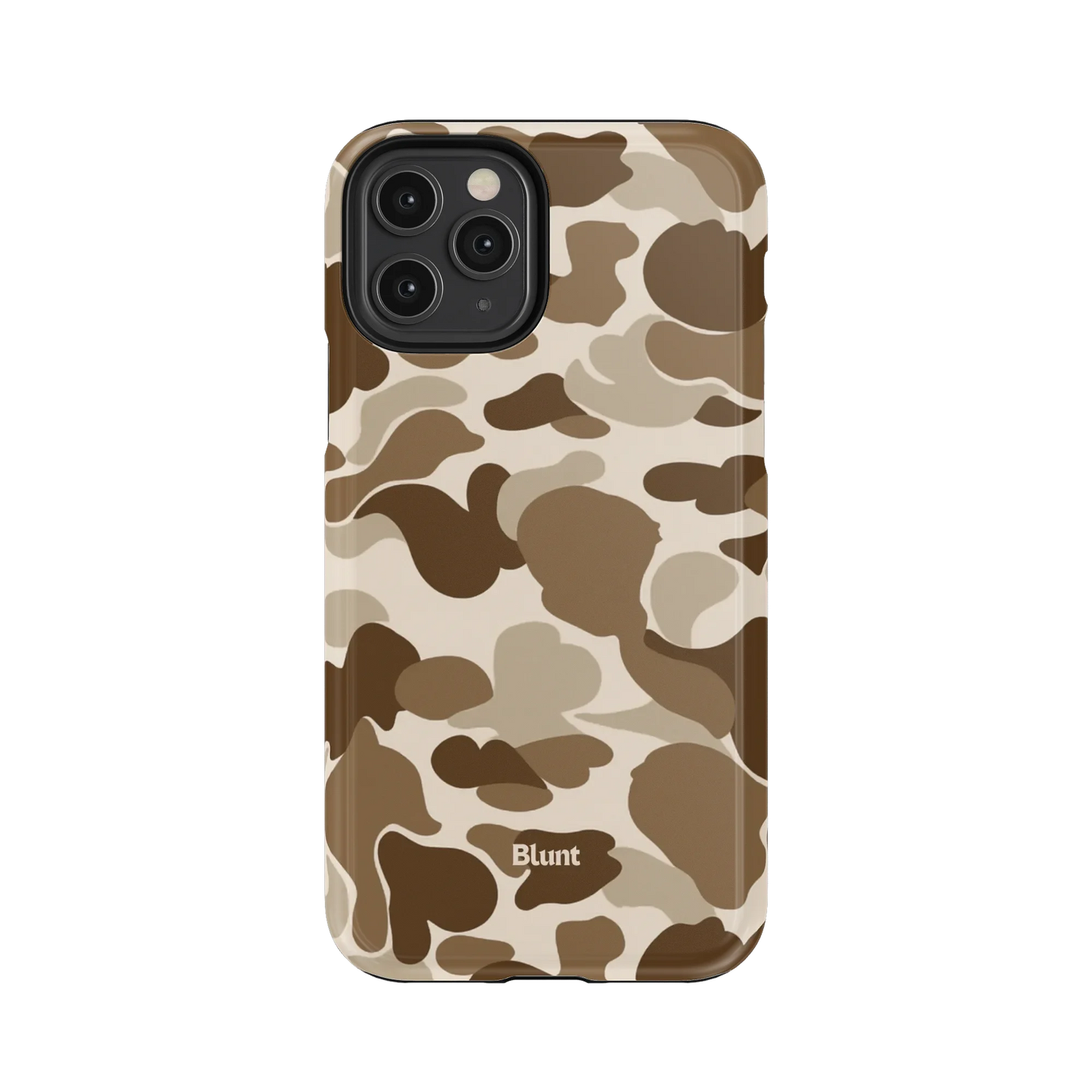 Brown Camo iPhone Case