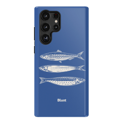 Blue Fins Samsung Case