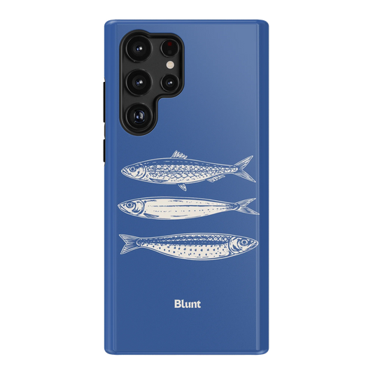 Blue Fins Samsung Case