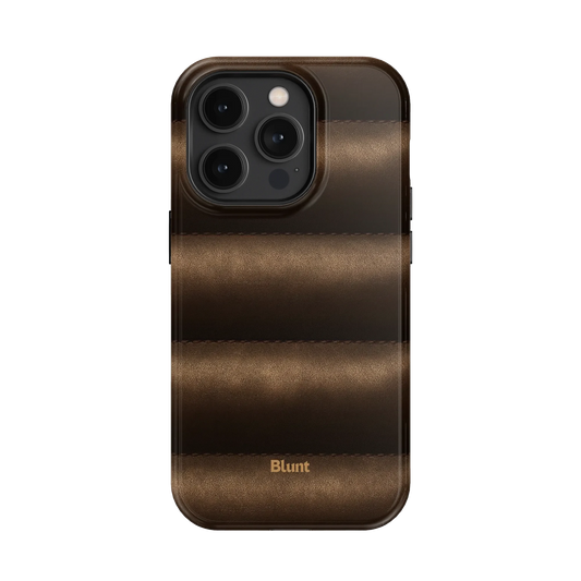 Mocha Puffer iPhone Case