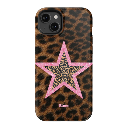 Pink Cheetah Starlette iPhone Case