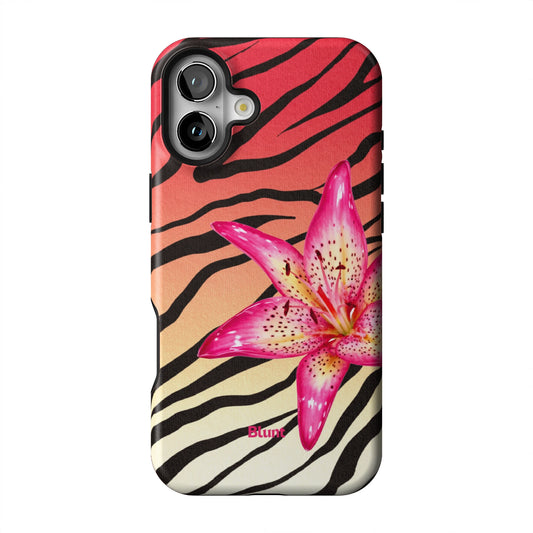 Striped-Lilly-iphone-case-iPhone 16 Plus-1