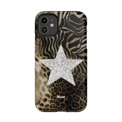 Zebra Star iPhone Case