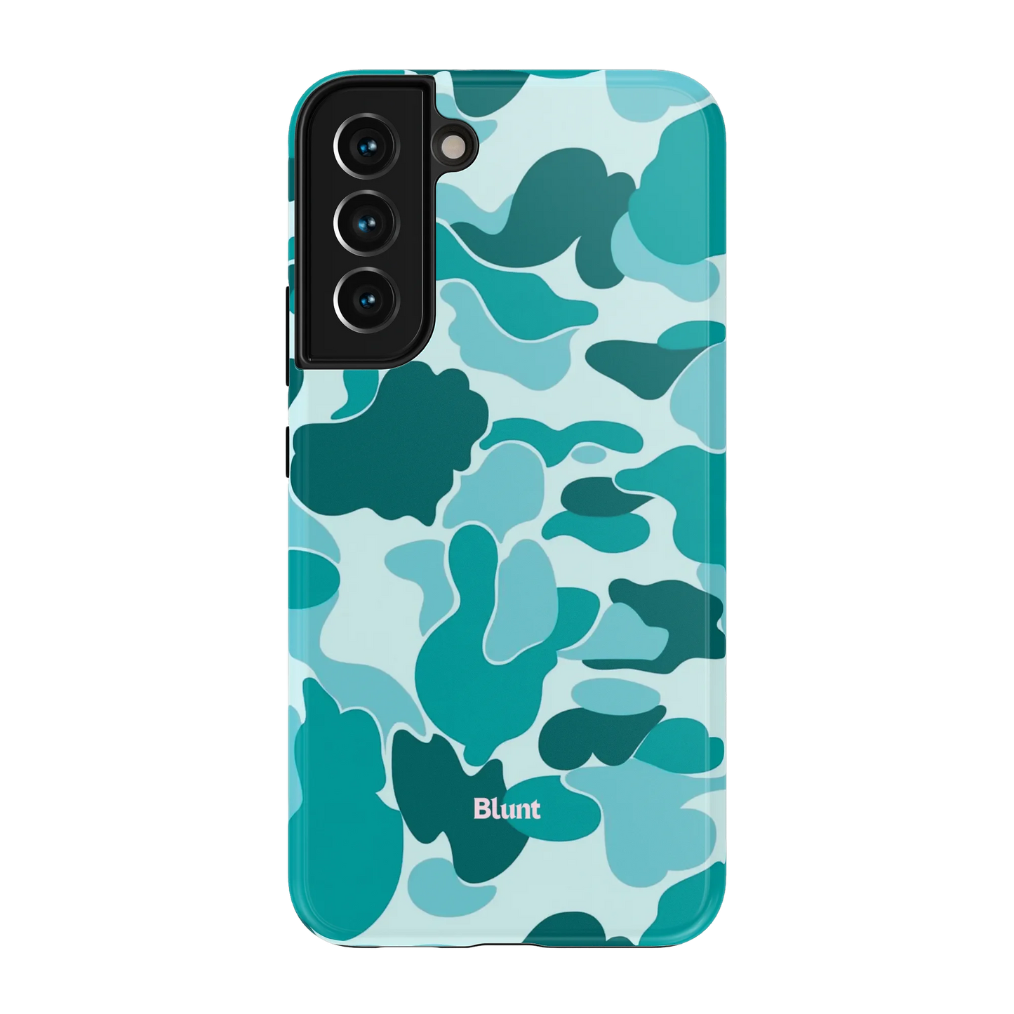 Aqua Camo Samsung Case