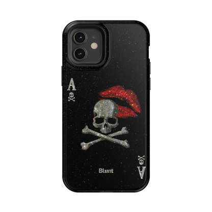 Skull Kiss iPhone Case