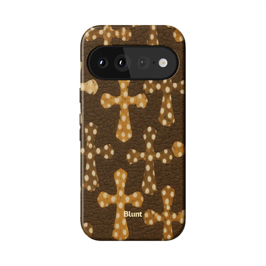 Amber Cross Pixel Case - Blunt Cases