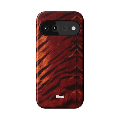 Amber Flame Pixel Case - Blunt Cases