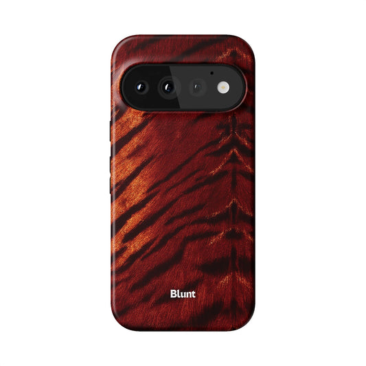 Amber Flame Pixel Case - Blunt Cases