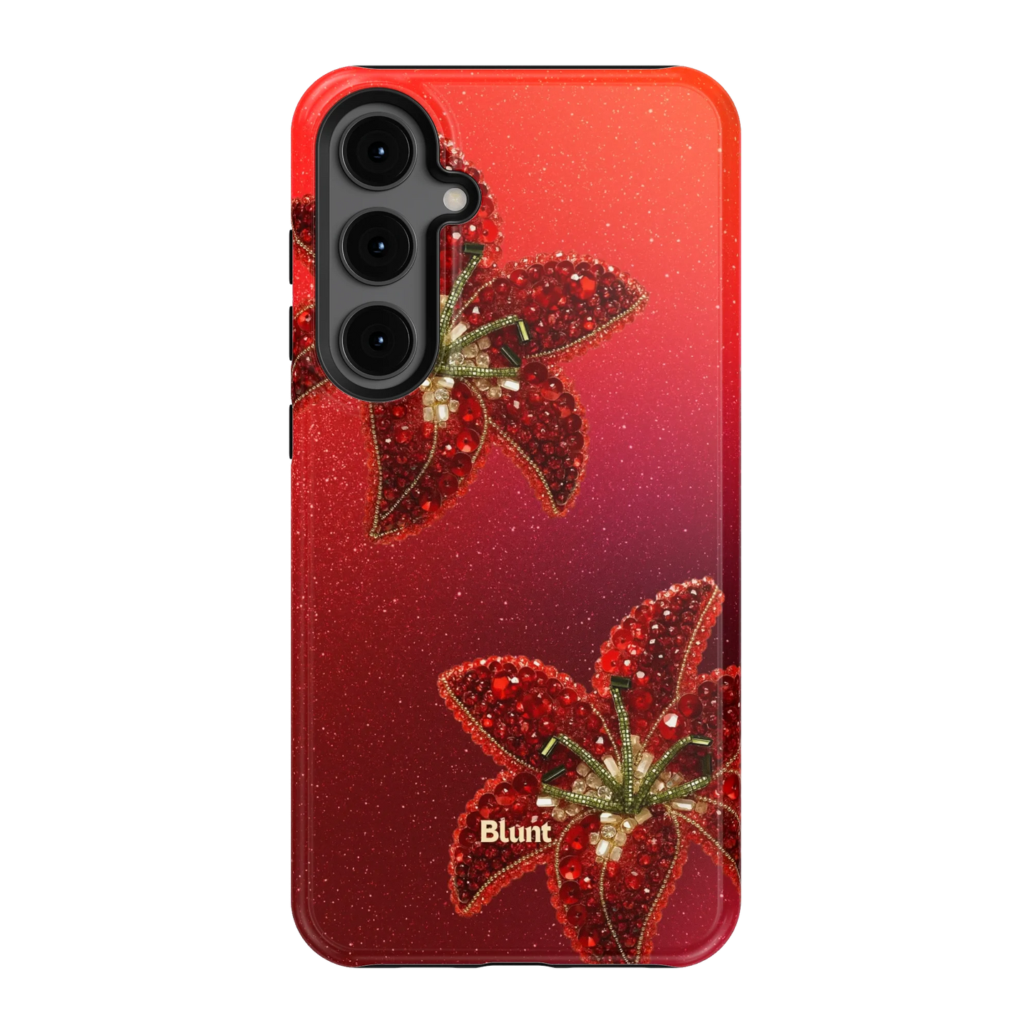 Scarlet Petals Samsung Case