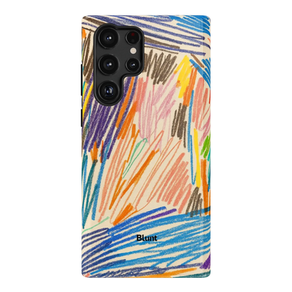 Static Lines Samsung Case