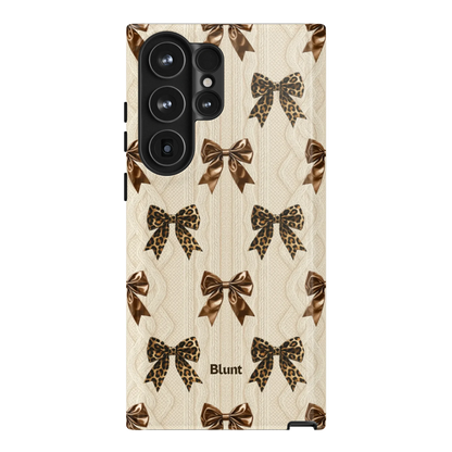 Cheetah Knit Samsung Case