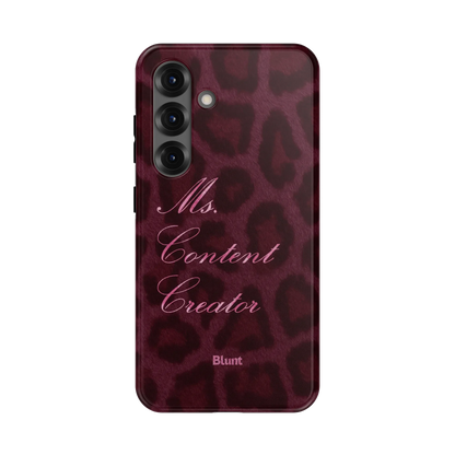 Content Queen Samsung Case