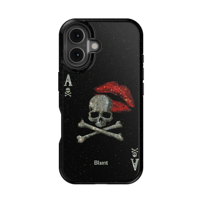 Skull Kiss iPhone Case