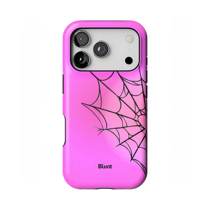 Pink Web iPhone Case