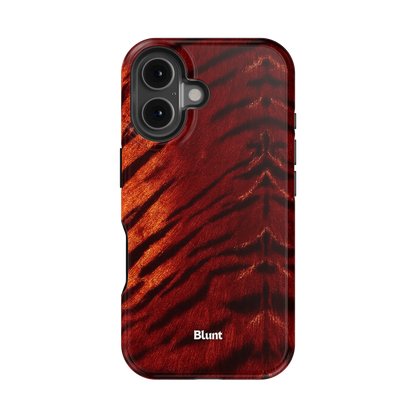 Amber Flame iPhone Case