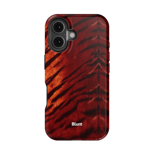 Amber Flame iPhone Case