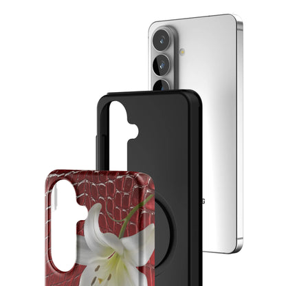Crimson-Lily-samsung-case-Galaxy S26-3