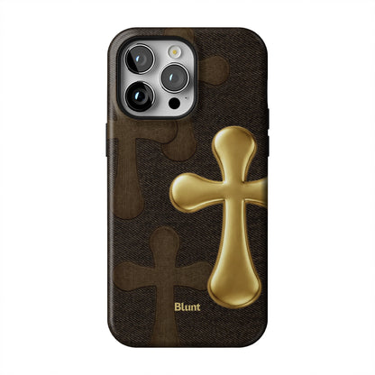 Gold-Patch-iphone-case-iPhone 14 Pro Max-1