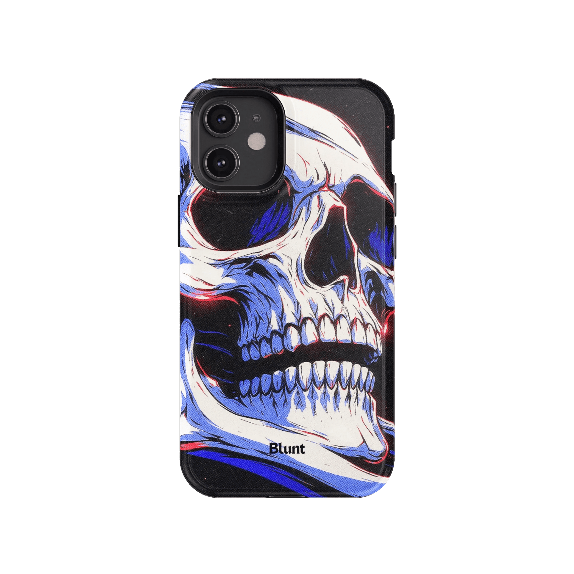 Anaglyph Skull iPhone Case - Blunt Cases