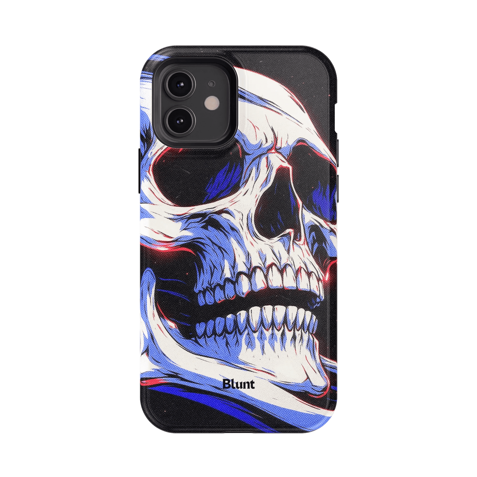 Anaglyph Skull iPhone Case - Blunt Cases