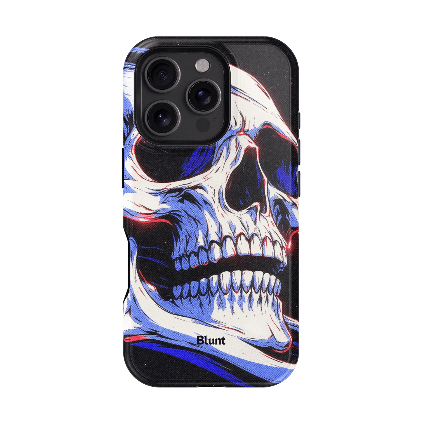 Anaglyph Skull iPhone Case - Blunt Cases
