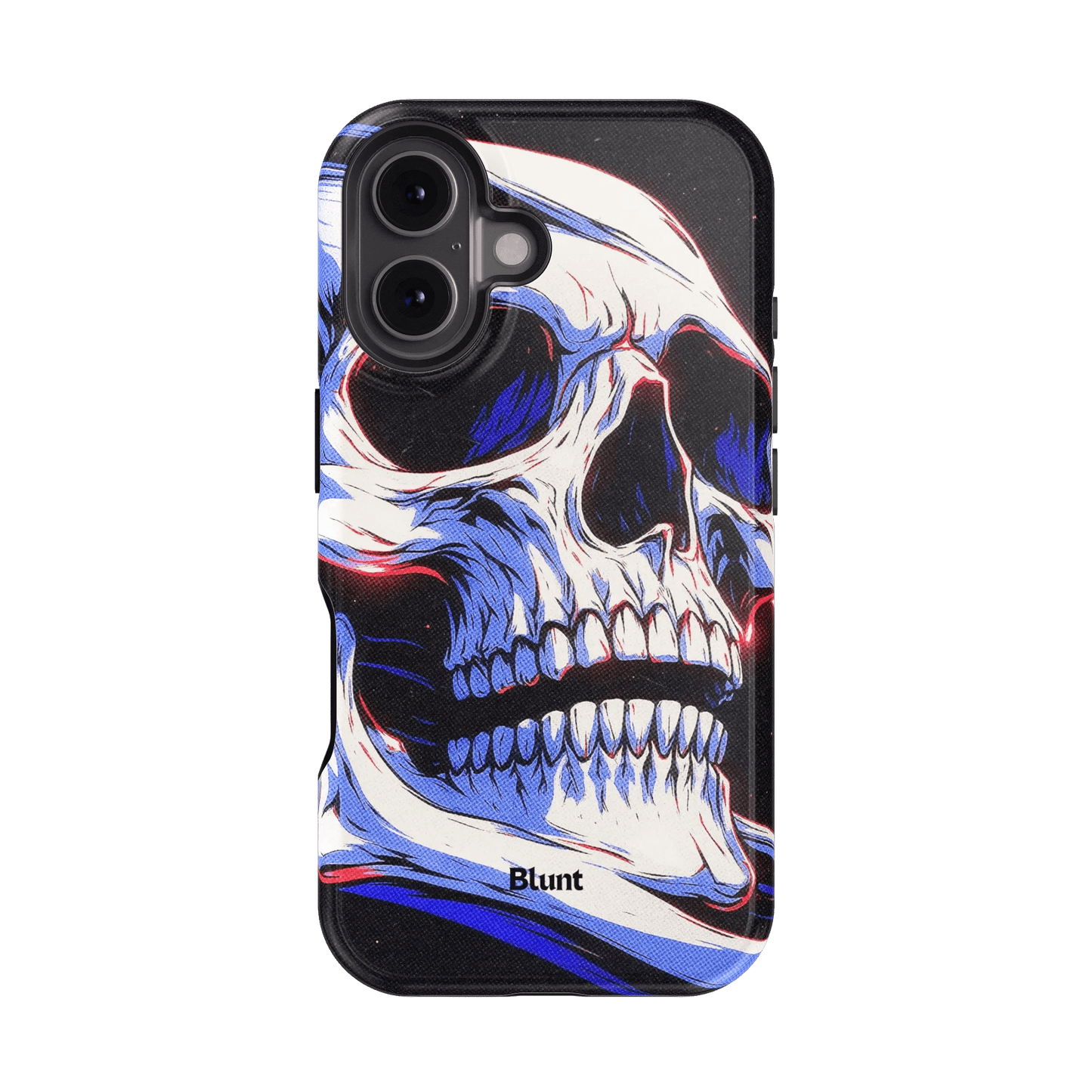 Anaglyph Skull iPhone Case - Blunt Cases