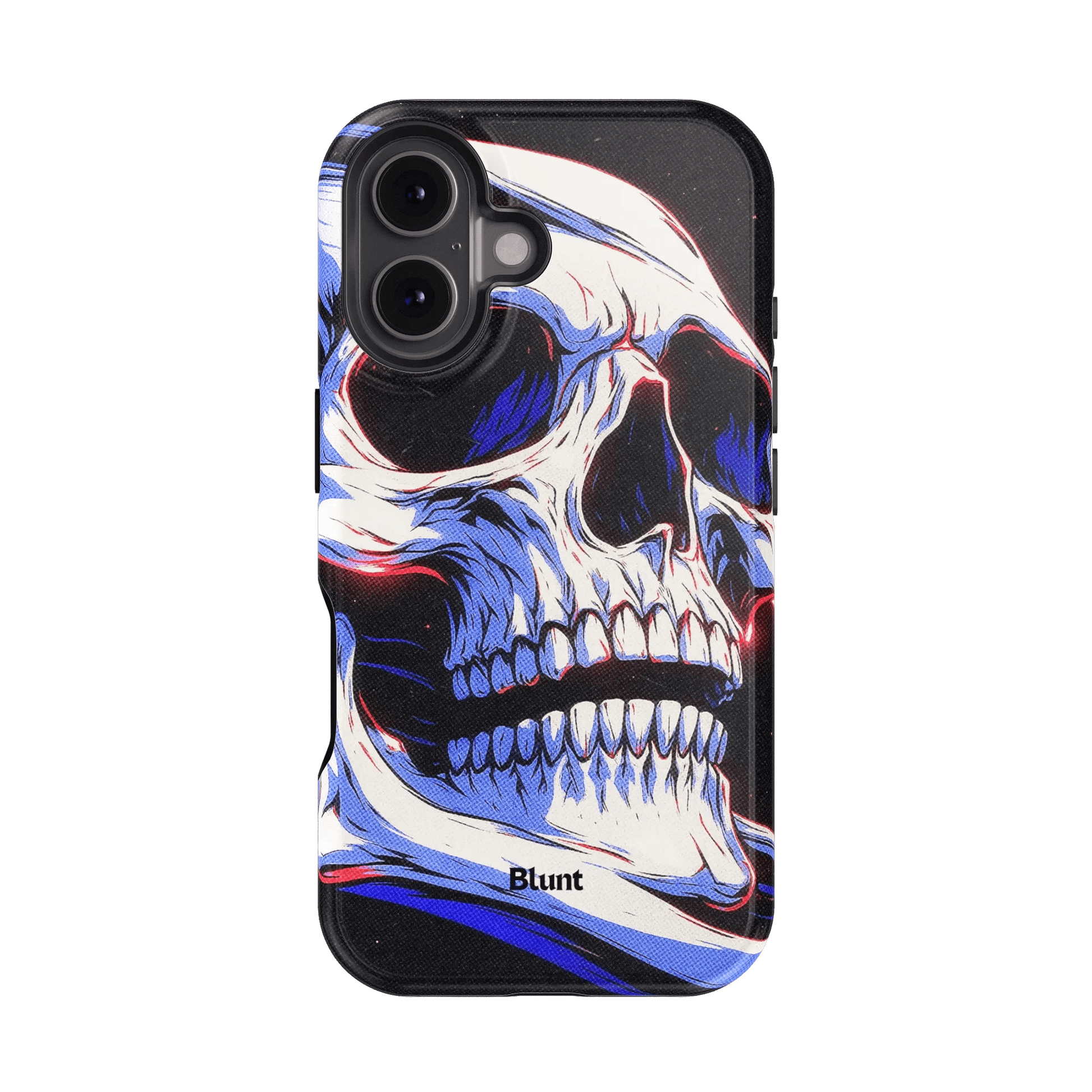 Anaglyph Skull iPhone Case - Blunt Cases