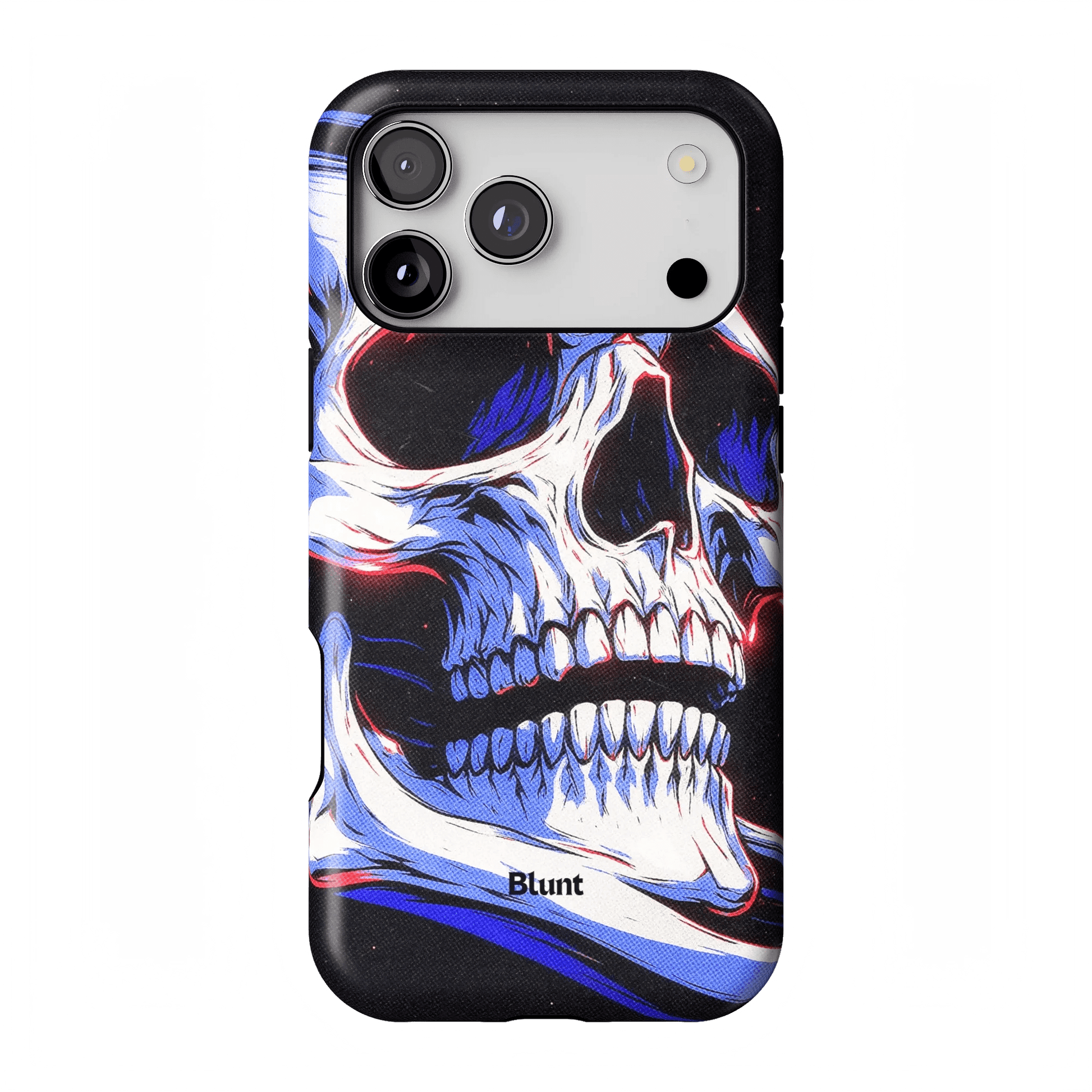 Anaglyph Skull iPhone Case - Blunt Cases