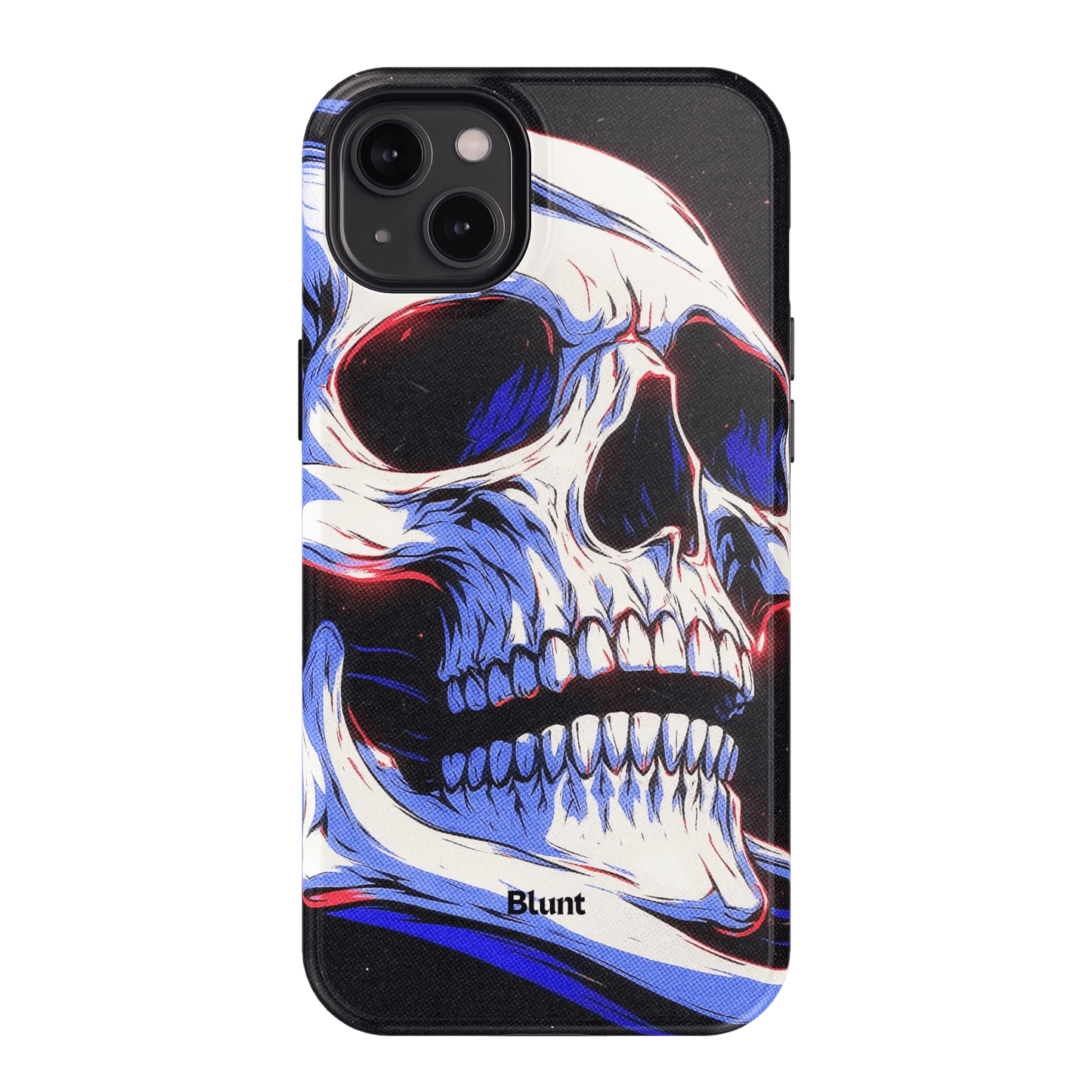 Anaglyph Skull iPhone Case - Blunt Cases