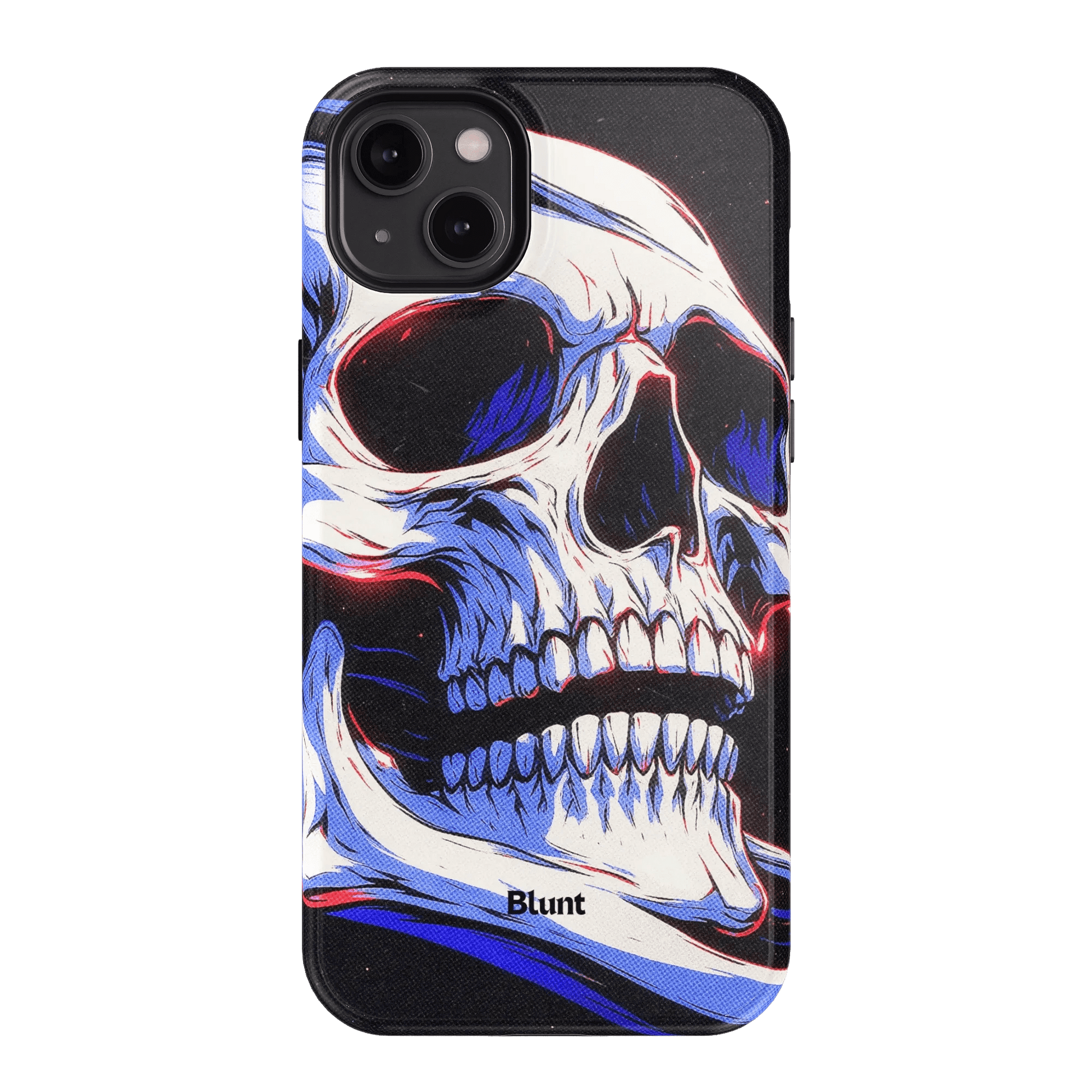 Anaglyph Skull iPhone Case - Blunt Cases