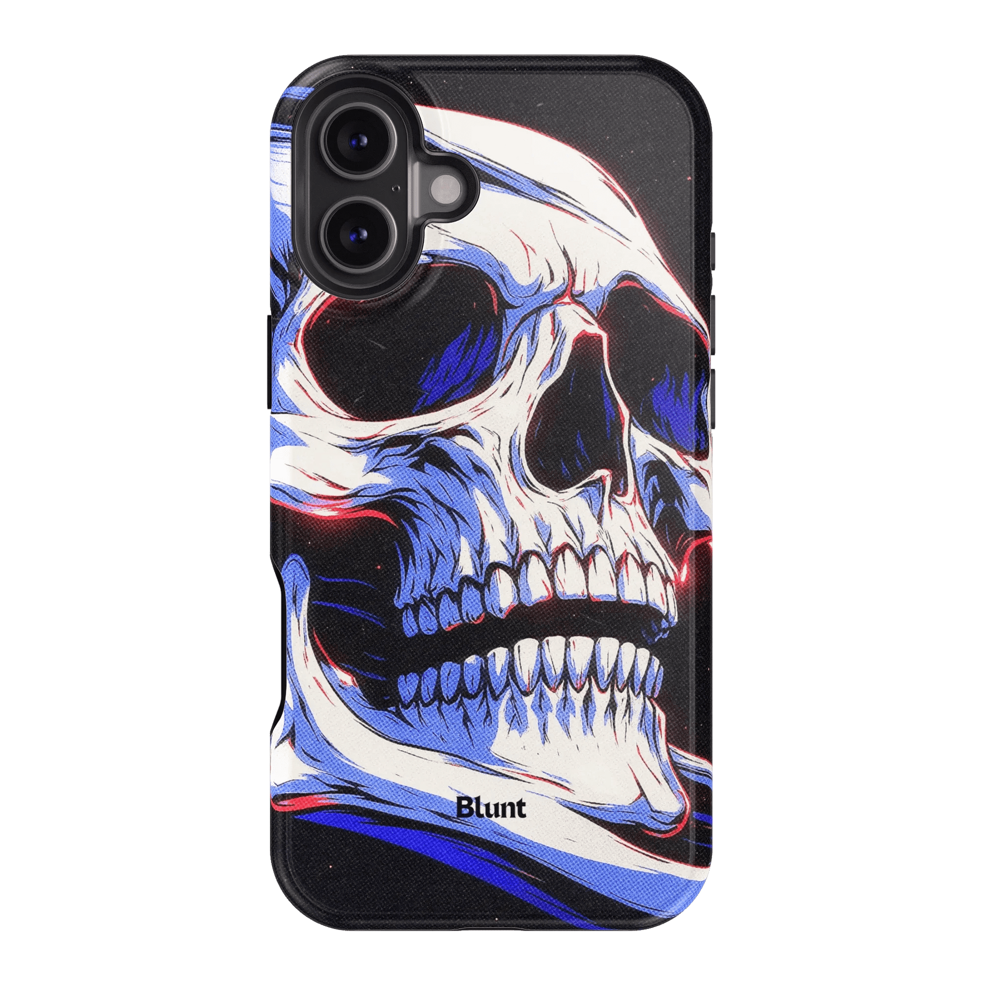 Anaglyph Skull iPhone Case - Blunt Cases