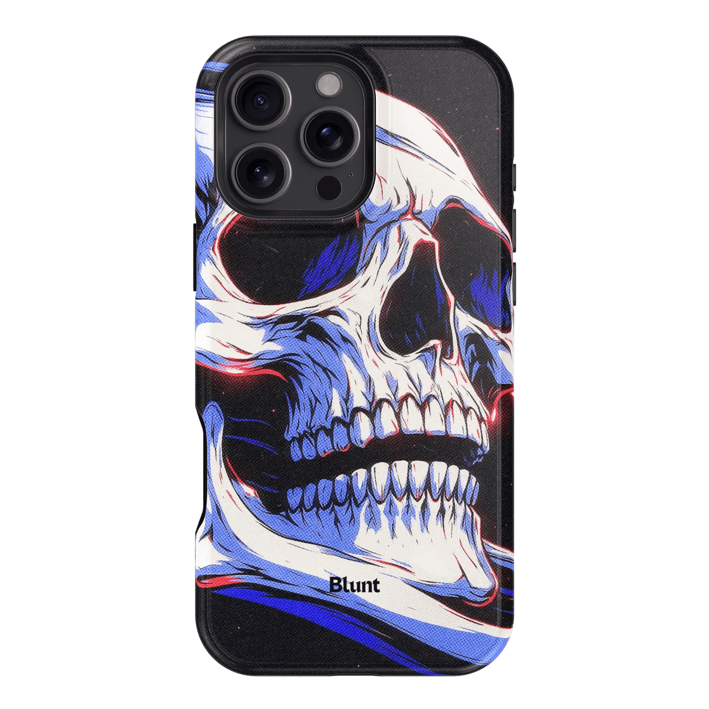 Anaglyph Skull iPhone Case - Blunt Cases