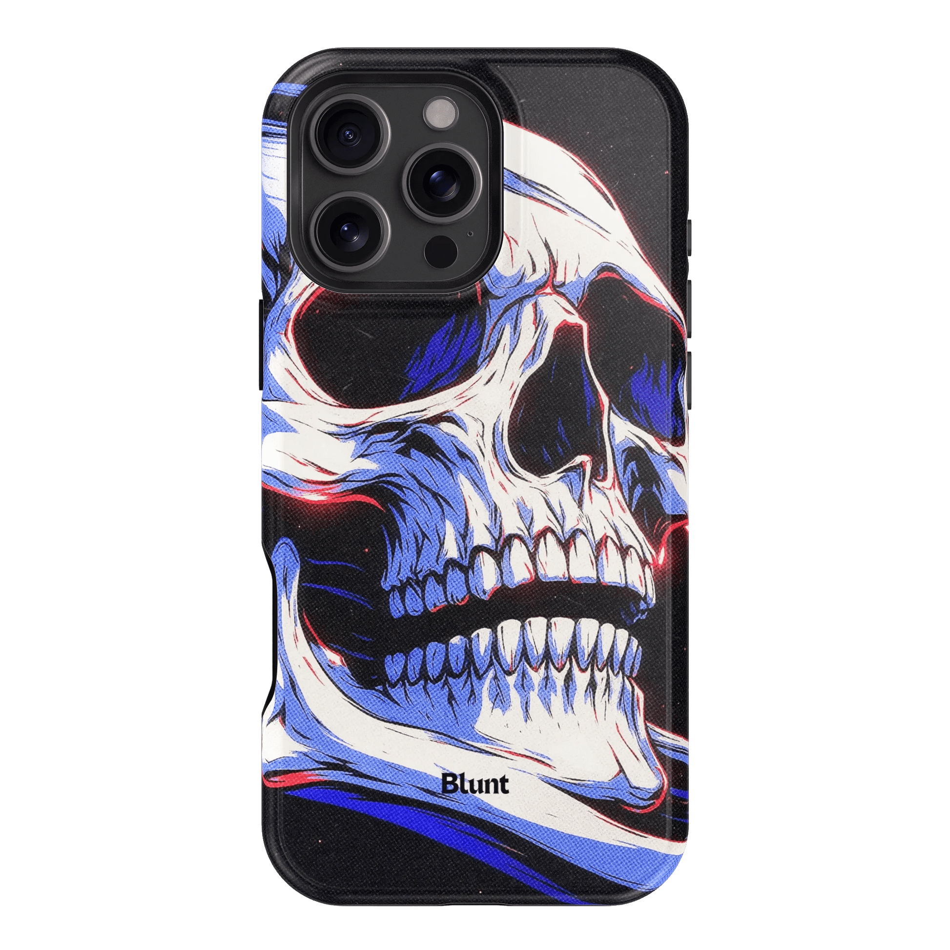 Anaglyph Skull iPhone Case - Blunt Cases