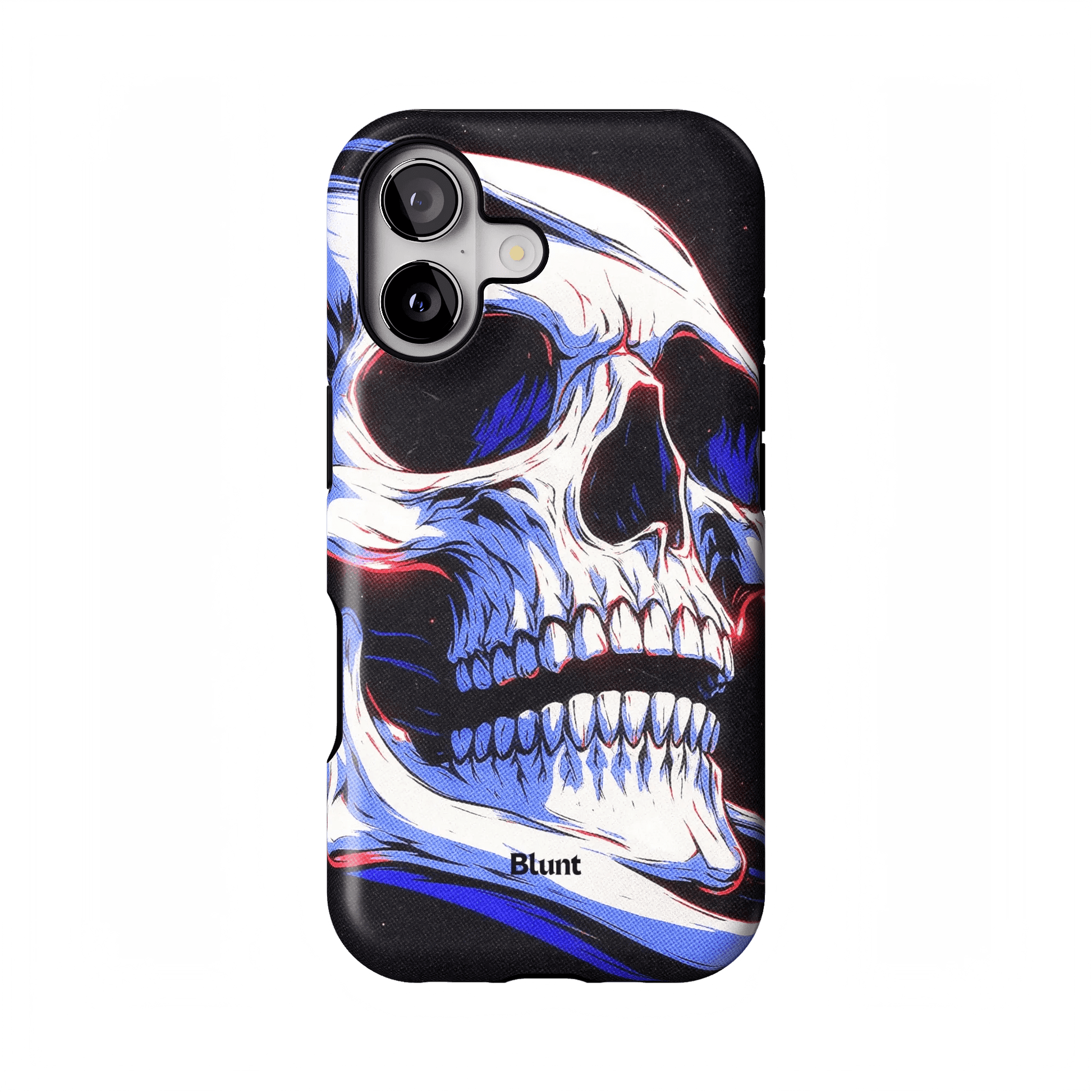 Anaglyph Skull iPhone Case - Blunt Cases