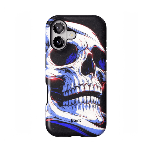 Anaglyph Skull iPhone Case - Blunt Cases
