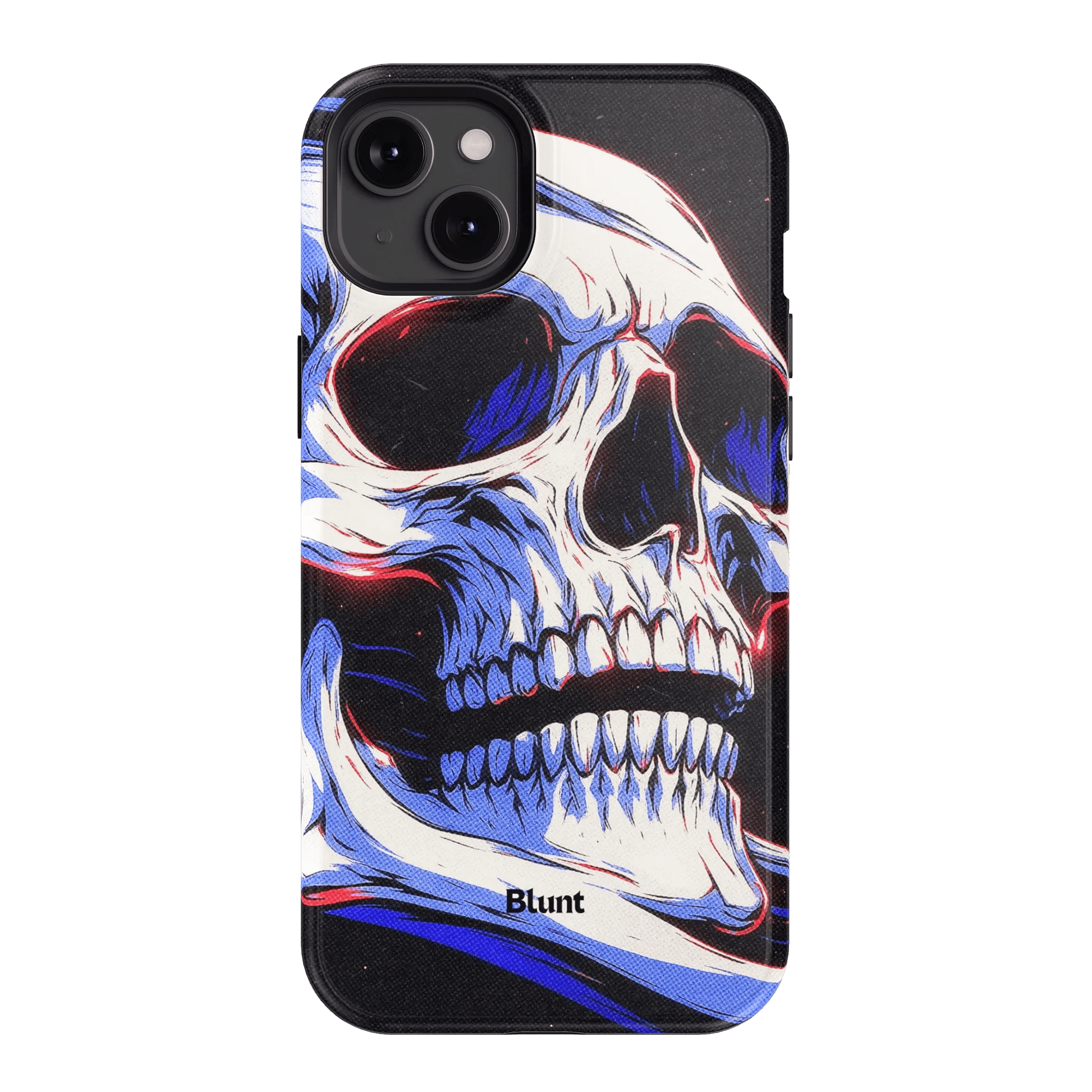 Anaglyph Skull iPhone Case - Blunt Cases