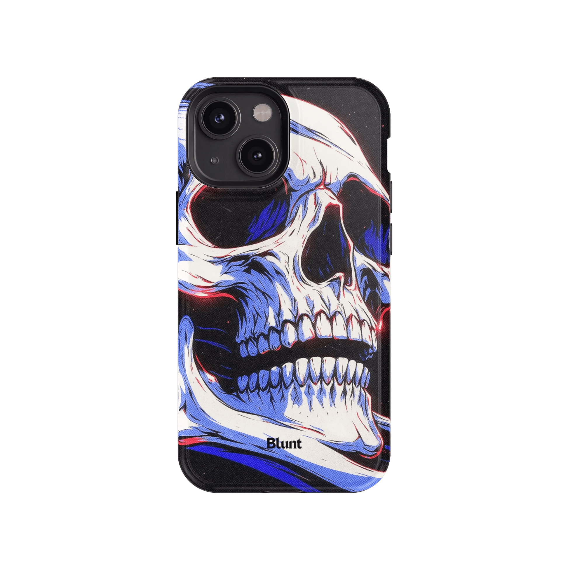 Anaglyph Skull iPhone Case - Blunt Cases