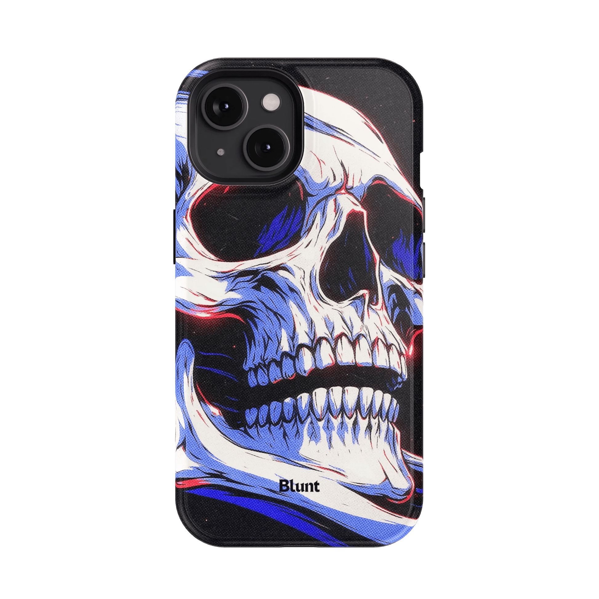 Anaglyph Skull iPhone Case - Blunt Cases