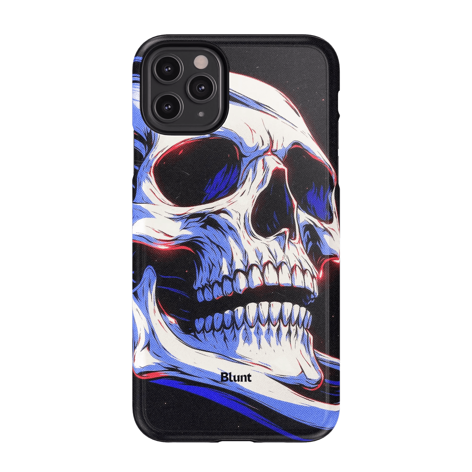 Anaglyph Skull iPhone Case - Blunt Cases