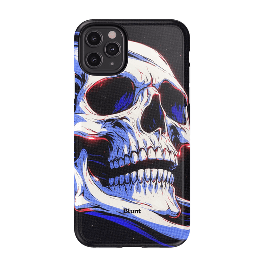 Anaglyph Skull iPhone Case - Blunt Cases