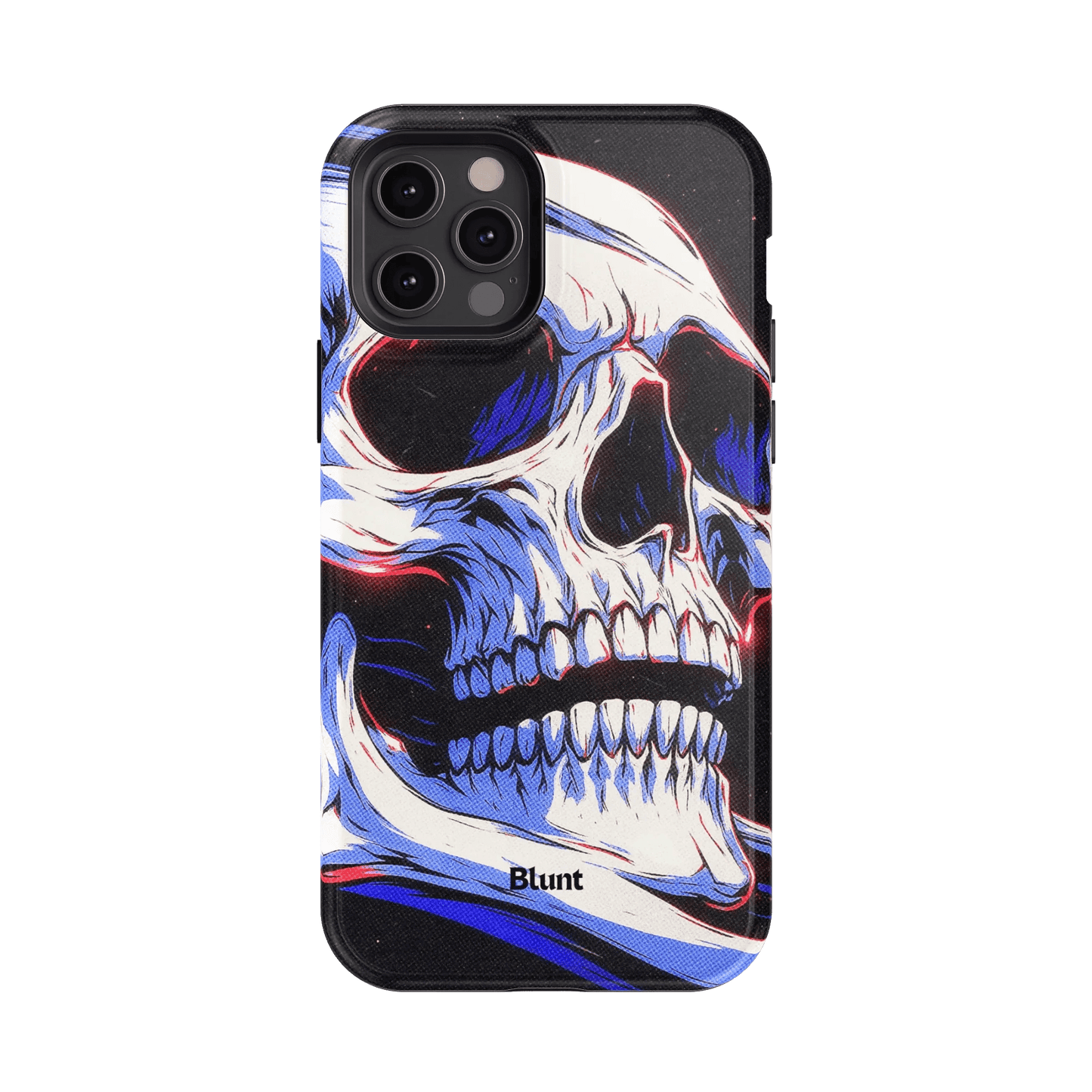Anaglyph Skull iPhone Case - Blunt Cases