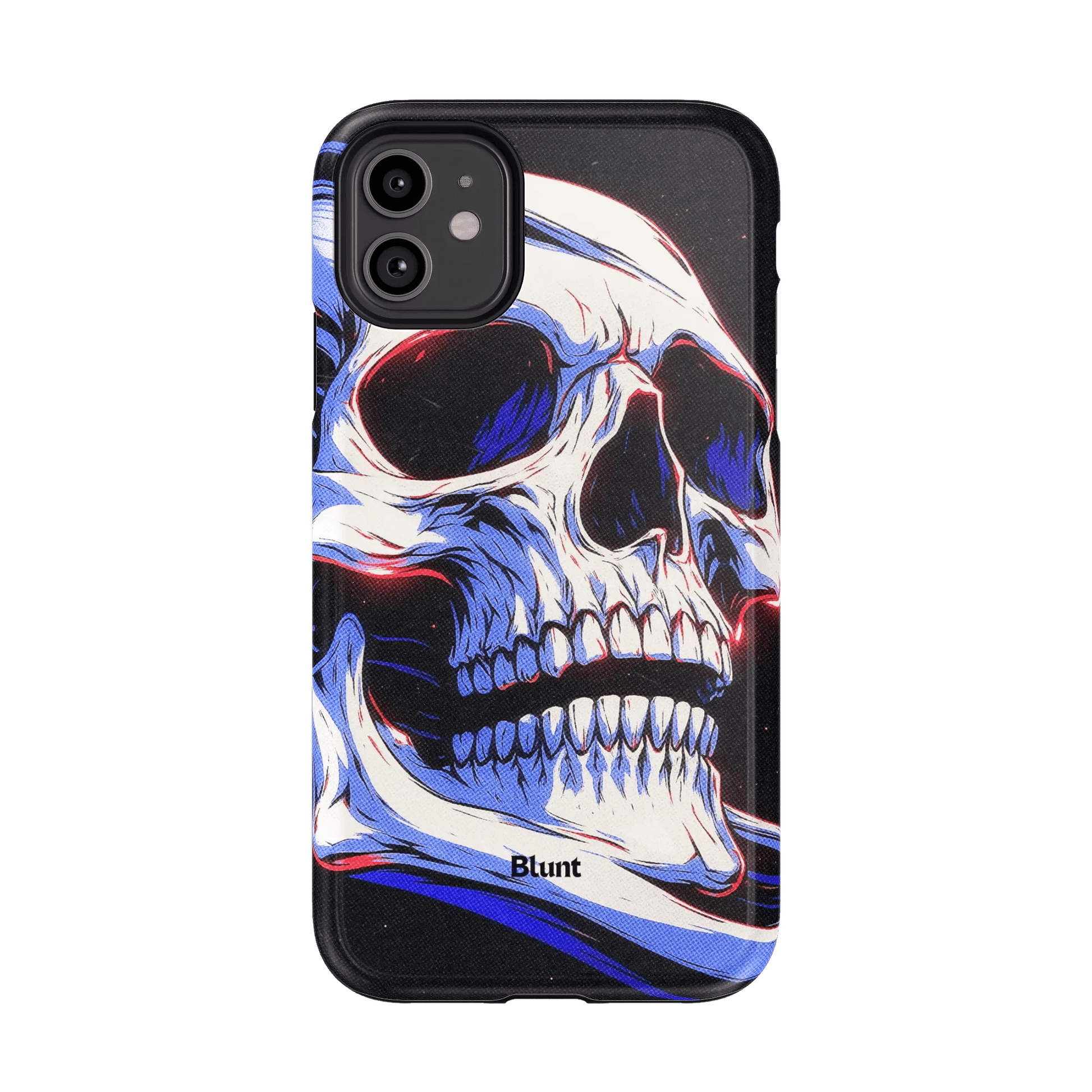 Anaglyph Skull iPhone Case - Blunt Cases