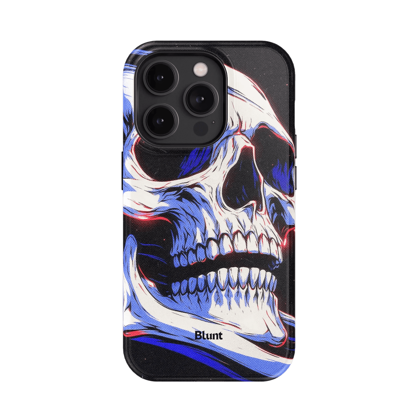 Anaglyph Skull iPhone Case - Blunt Cases