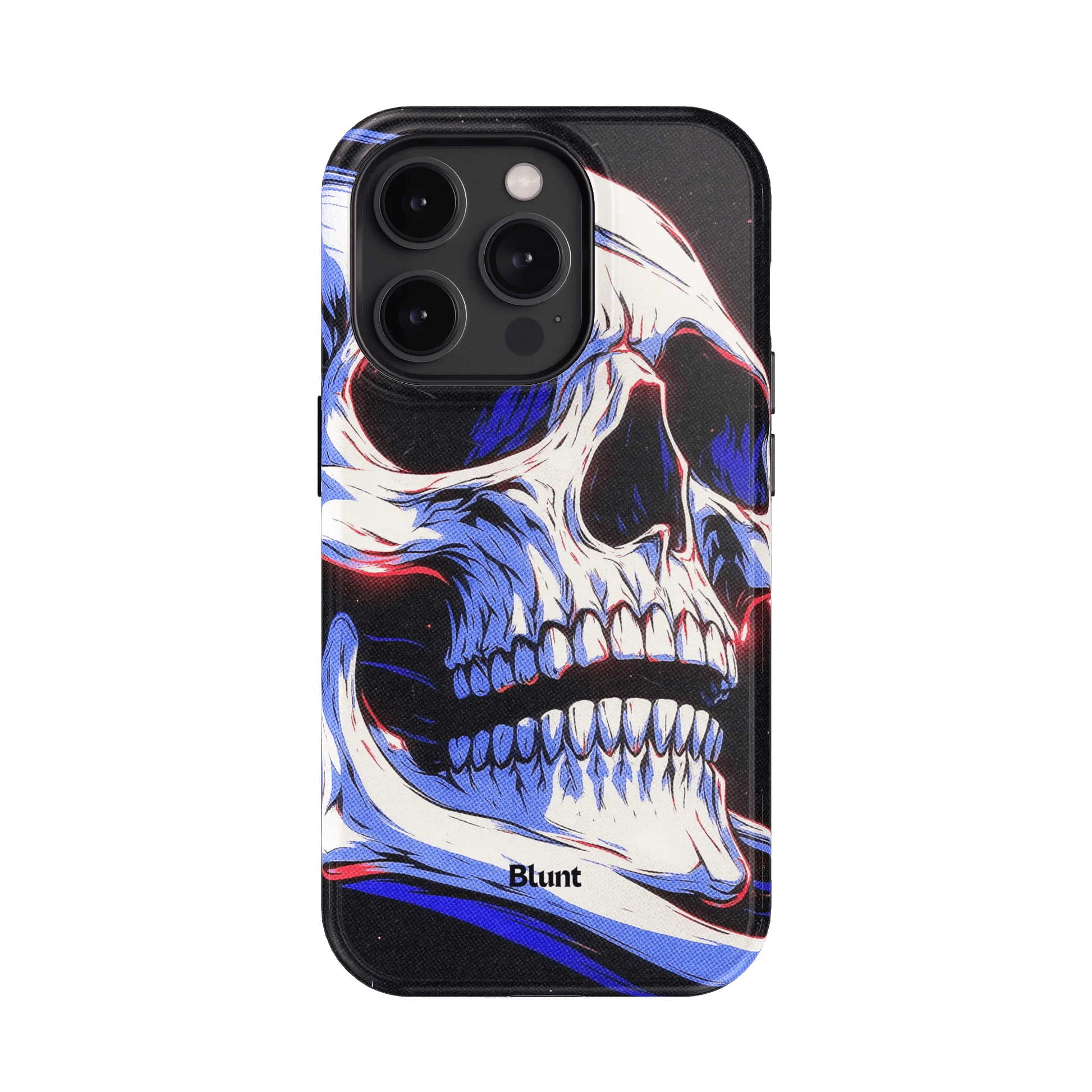 Anaglyph Skull iPhone Case - Blunt Cases