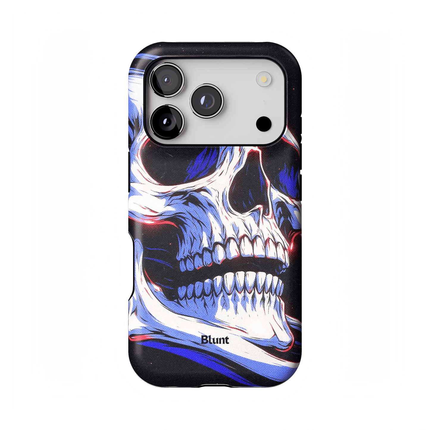 Anaglyph Skull iPhone Case - Blunt Cases